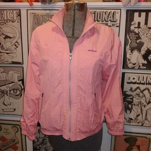 Vintage 80s Reebok Track Windbreaker Jacket Coat